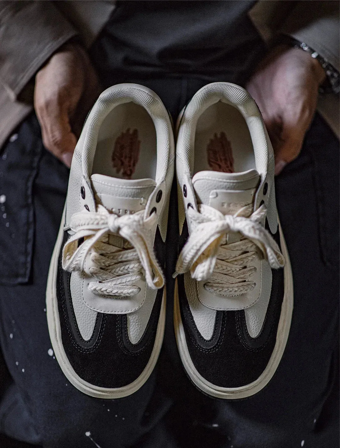 MADEN Monochrome Luxe Sneakers