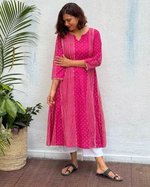 Madhabi Block Printed Cotton Kurti