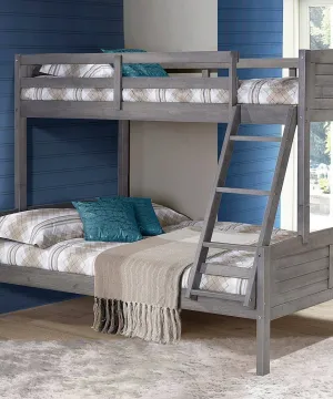 Madison Gray Twin over Full Bunk Bed