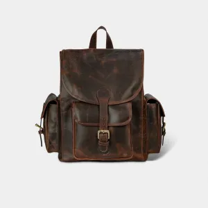 Madison Leather Hiking Backpack