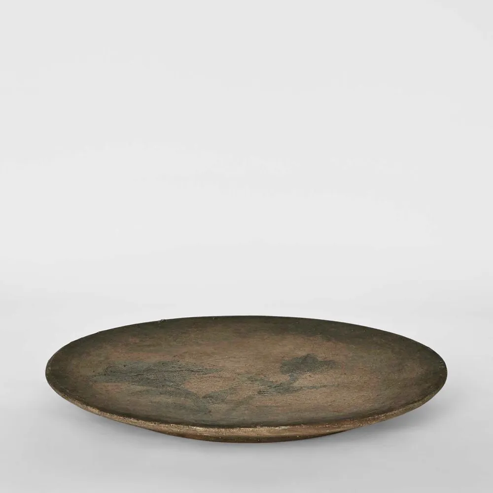 Mae Terracotta Brown Plate Small