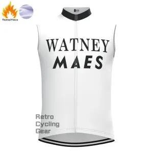 Maes Fleece Retro Cycling Vest