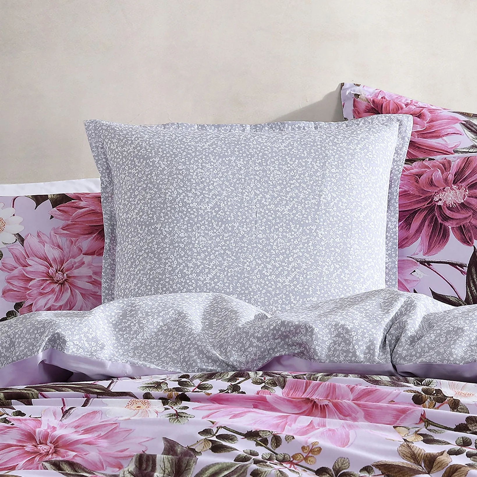 Maeve Lilac Quilt Cover Set by Logan and Mason