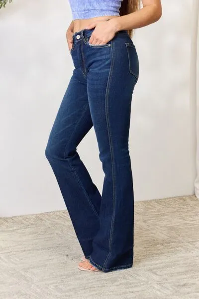 Maeve Slim Bootcut Jeans