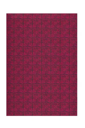 Magenta Tiles Wrapping Paper