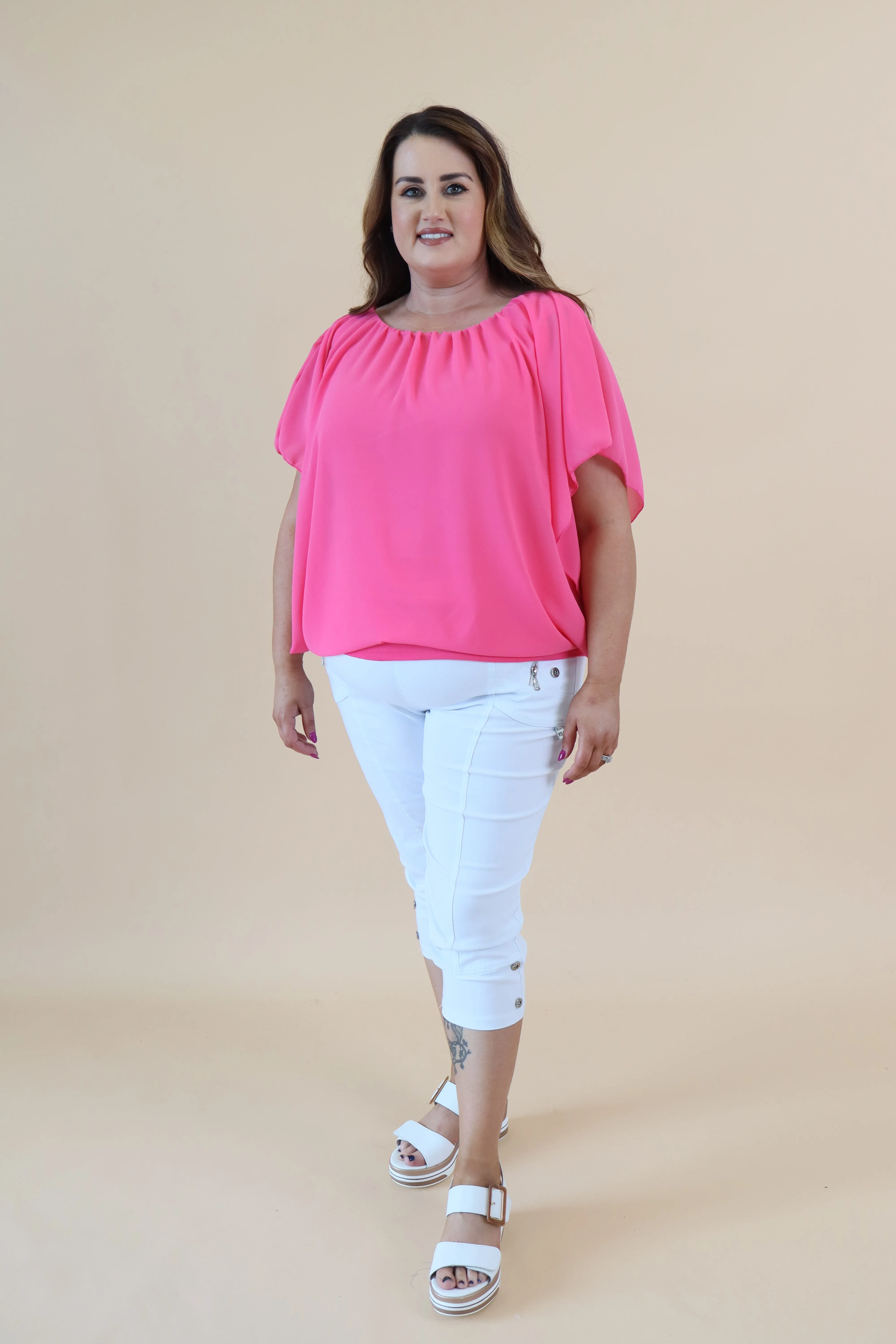 Magic Blouse in Pink Size 1