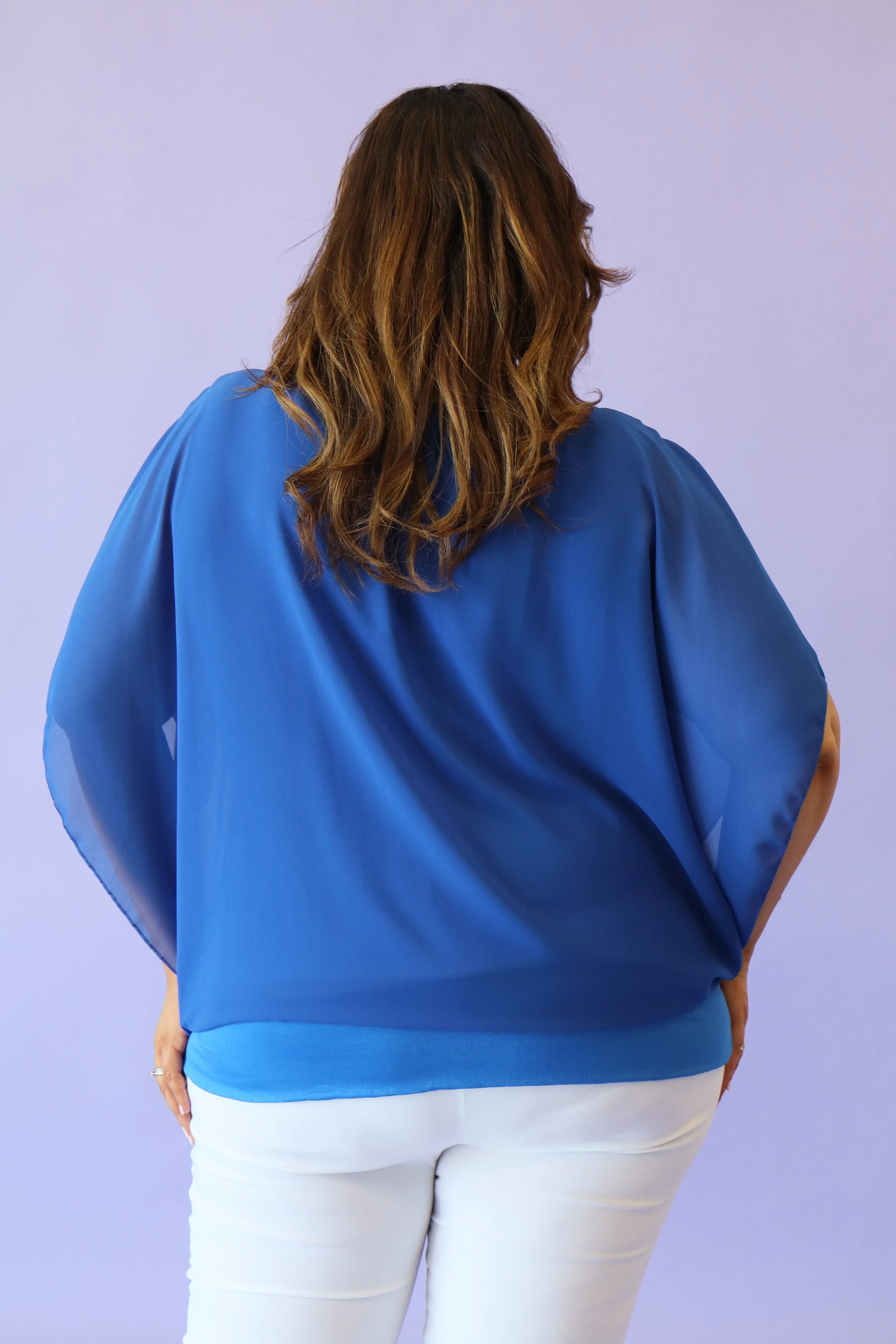 Magic Blouse in Royal Blue Size 2