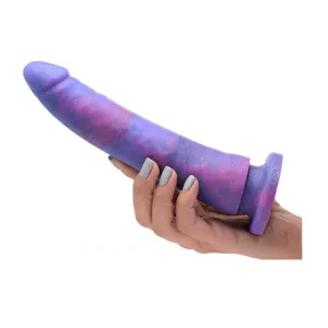 Magic Glitter Silicone Dildo 8 Inch