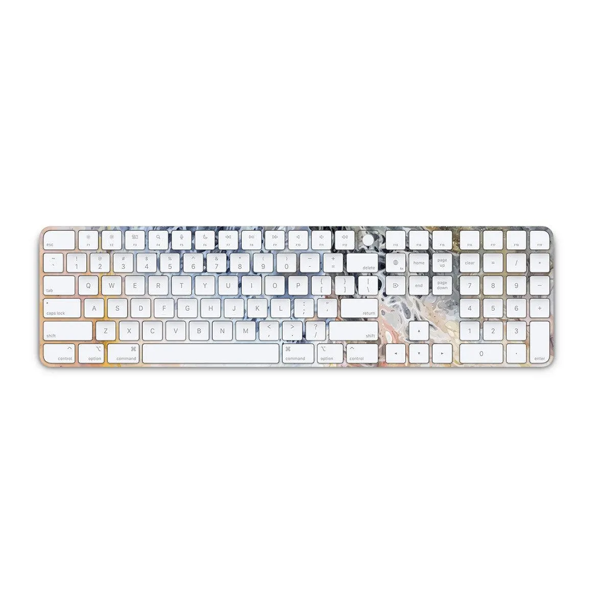 Magic Keyboard with Touch ID and Numeric Keypad Oil Paint Series Skins