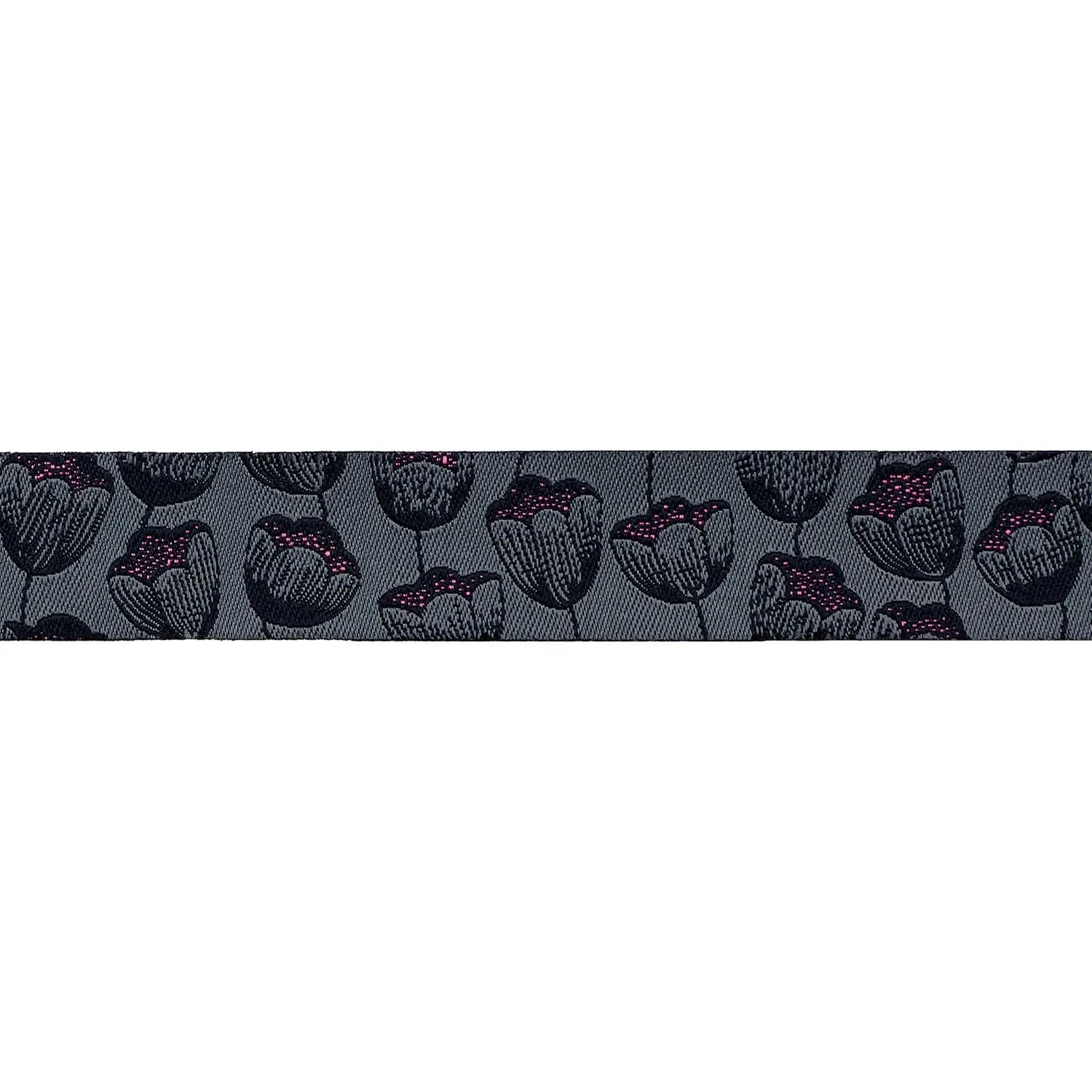 Magic Tulips on Gray - Sarah Watts Ribbon