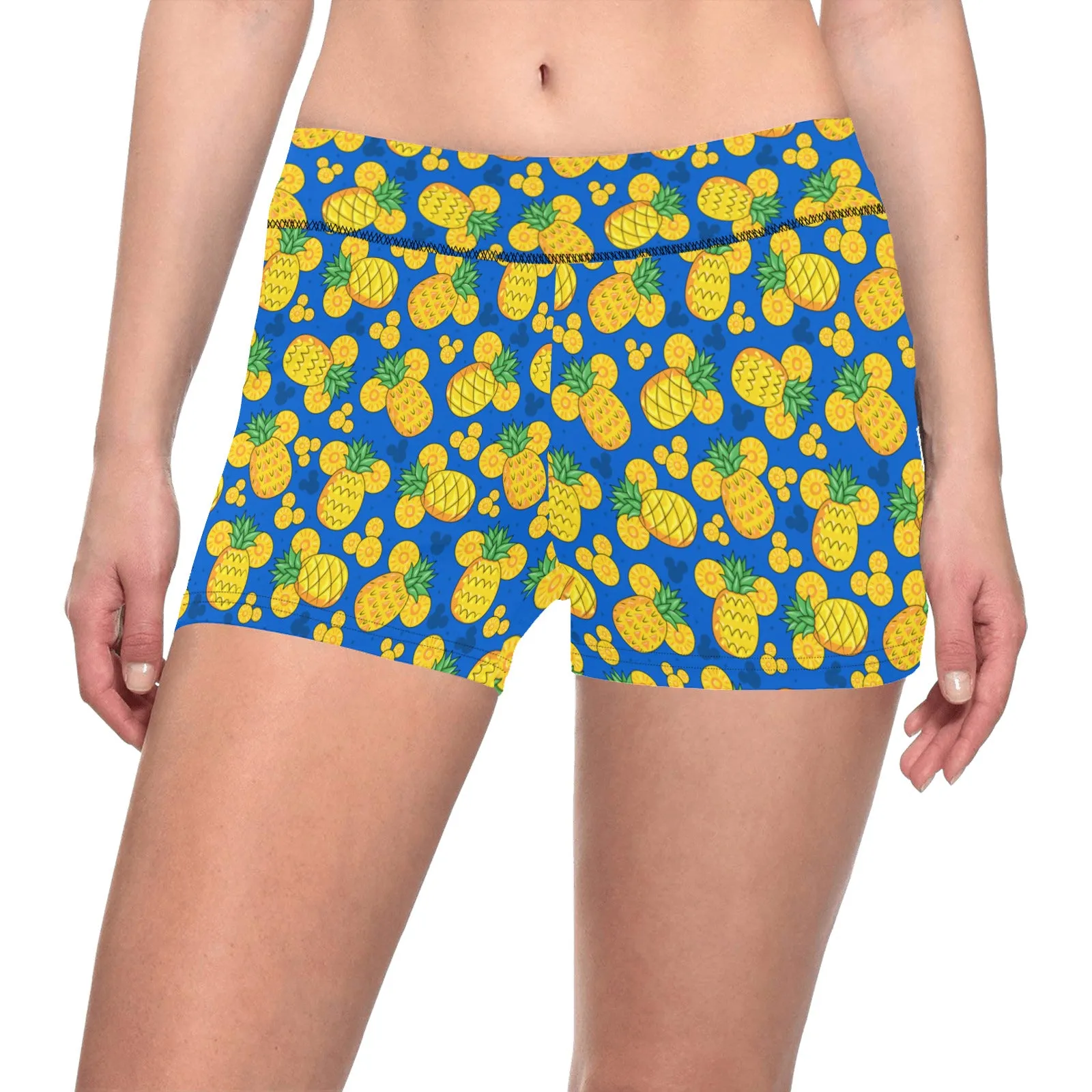 Magical Pineapple Women's Short Leggings