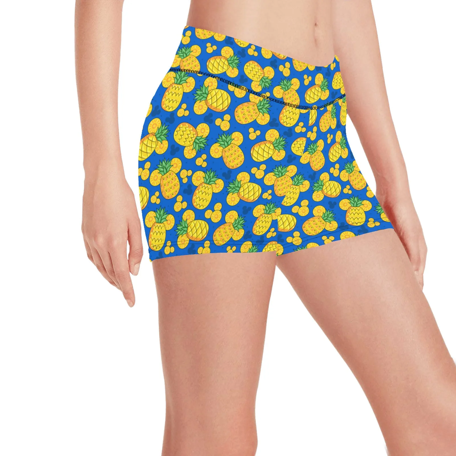 Magical Pineapple Women's Short Leggings