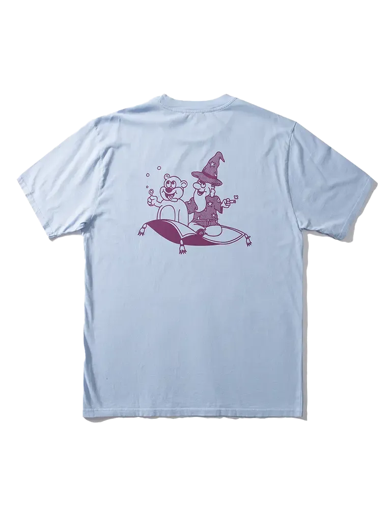 Magician Tee- Light Blue