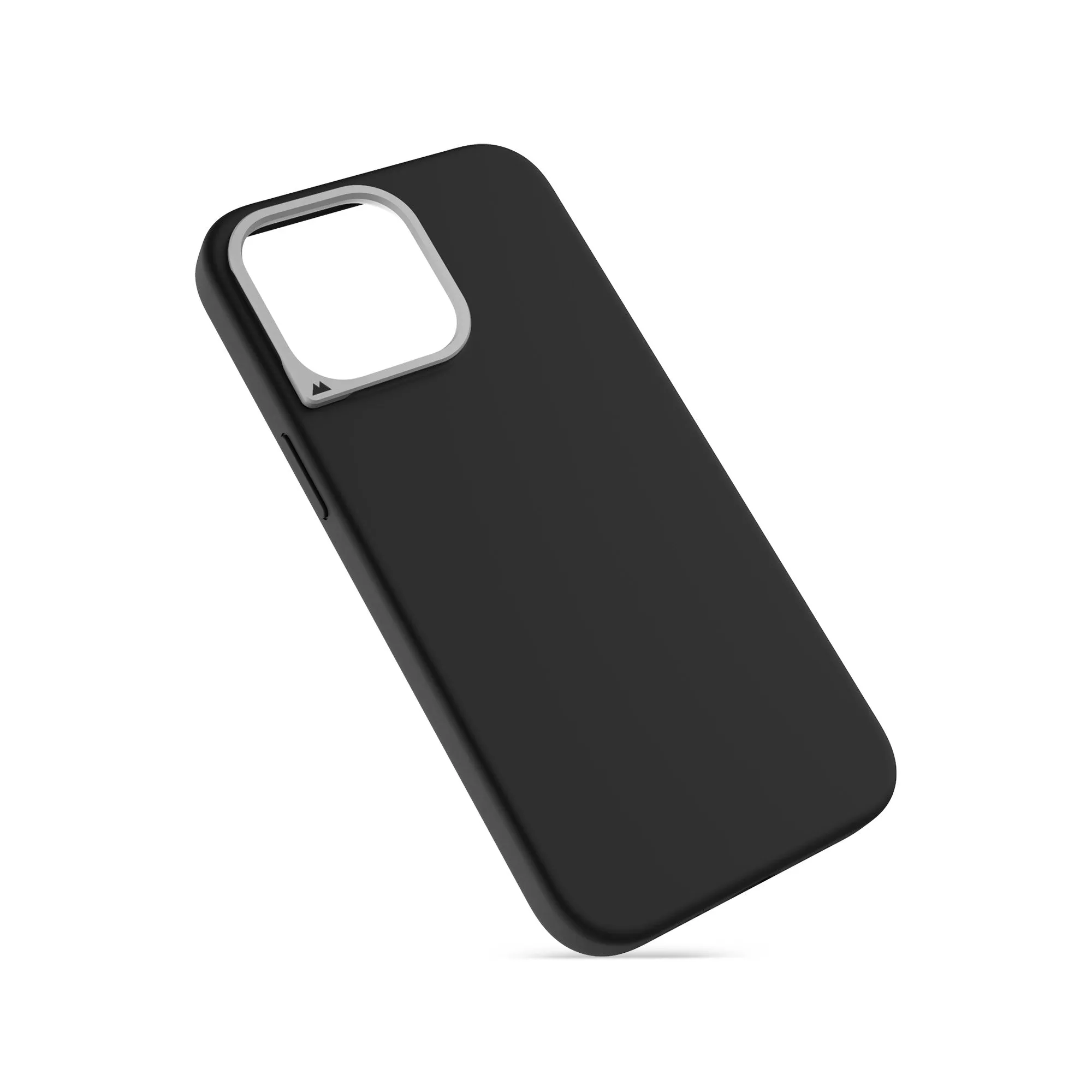 MagSafe® Compatible Black Silicone Phone Case - Minimalist