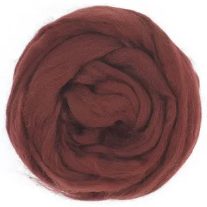 Mahogany - Merino Wool Top Roving - 50 gram (1.75 oz) Ball - Color 617