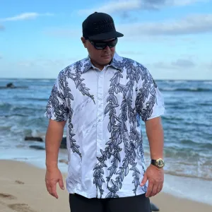 MAILE ALOHA SHIRT GREY