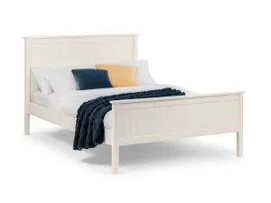 Maine 135Cm Bed Frame - Surf White