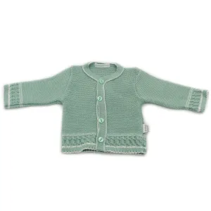 Maiorista Made in Portugal Knitted Newborn Baby Jacket, Various Colors