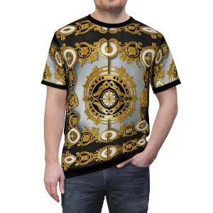 Majestic Baroque T-Shirt Unisex Tee All over Print T-Shirt Decorative Tee Unisex T-Shirt Golden Baroque T-Shirt | D20193