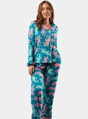 Majorcan Gecko Classic Pyjama Trouser Set