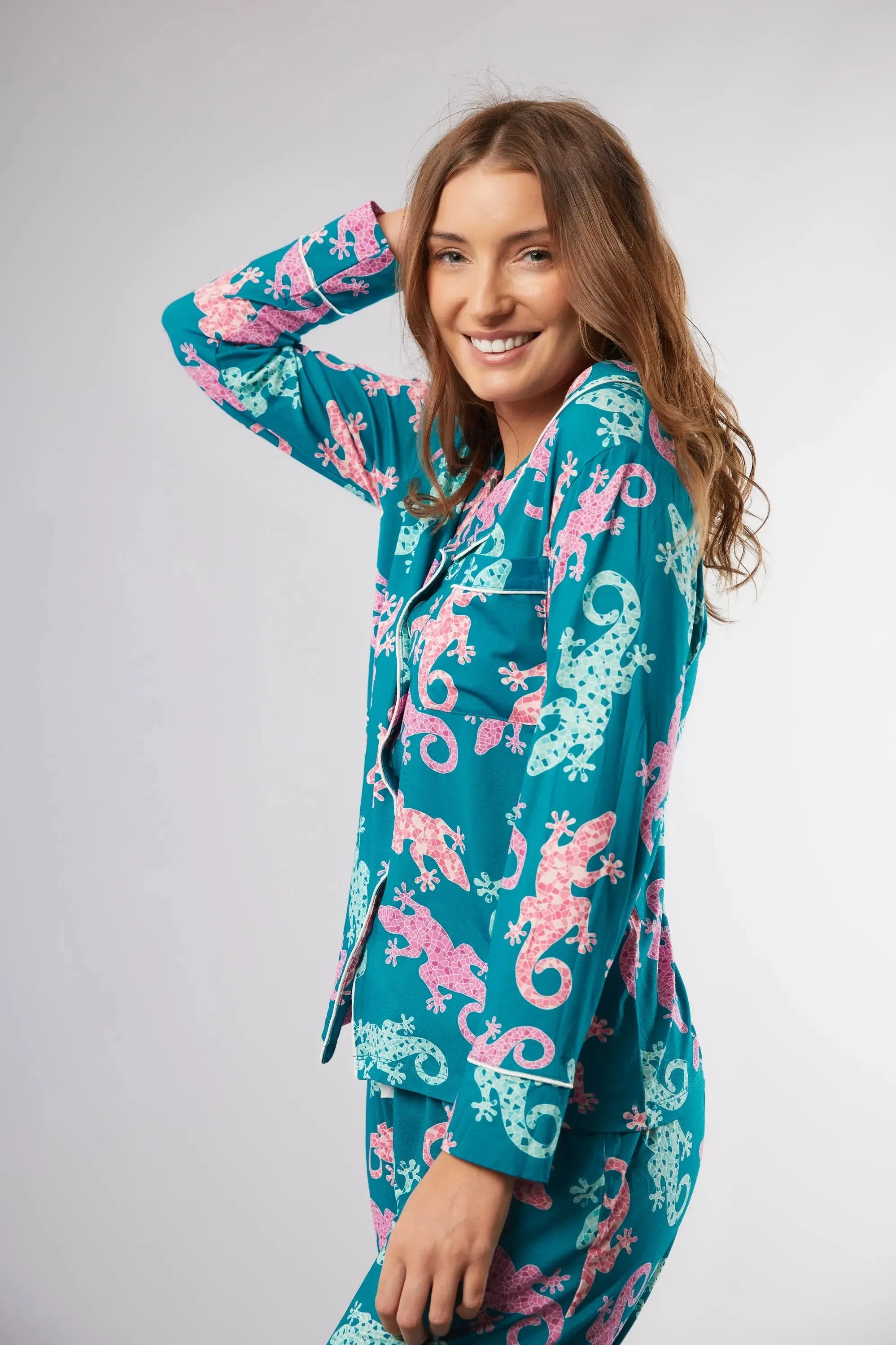 Majorcan Gecko Classic Pyjama Trouser Set