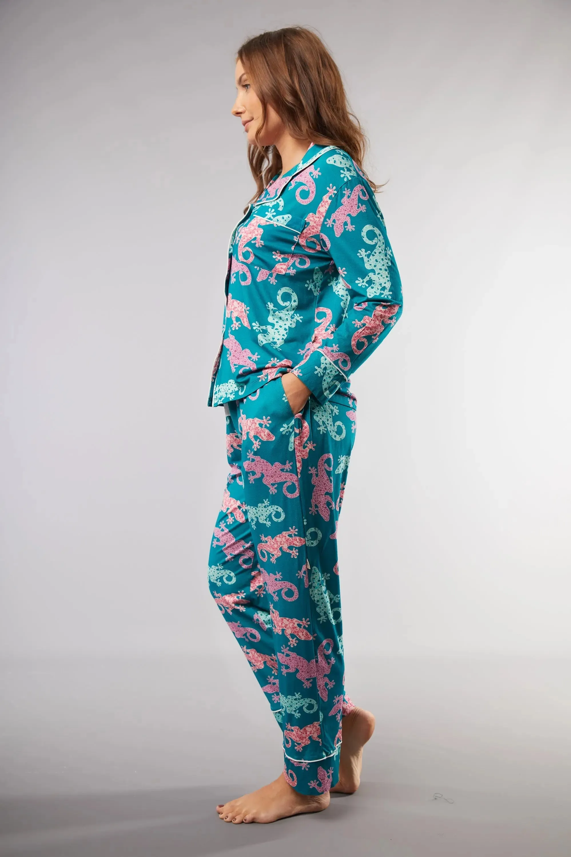 Majorcan Gecko Classic Pyjama Trouser Set