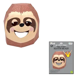 Make a 3D Full-Head Mask - Sloth