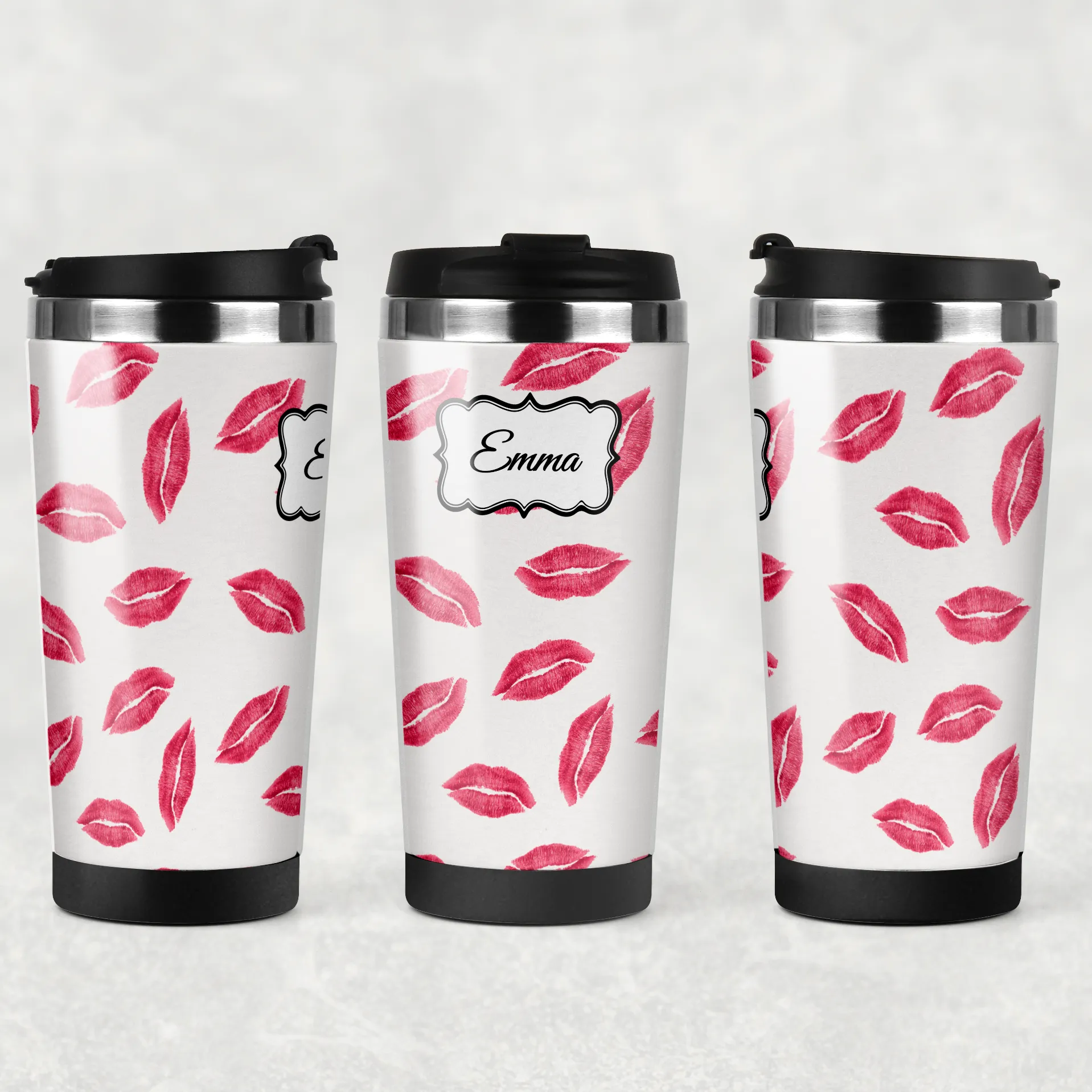 Makeup Watercolour Personalised 420ml Travel Mug