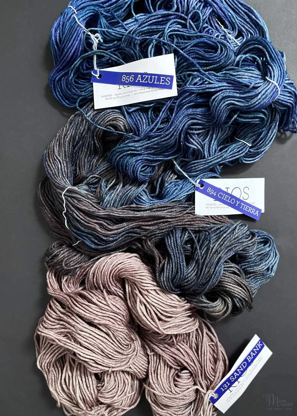 Malabrigo. Rios Merino Worsted 10ply. Cielo Y Tierra 894