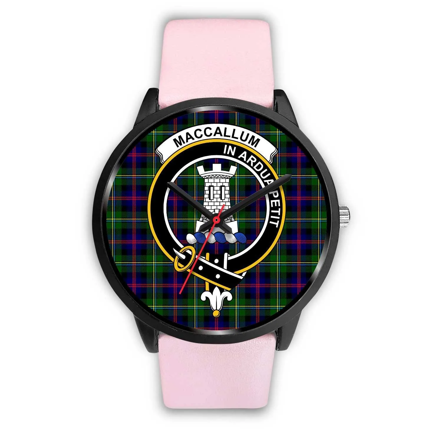 Malcolm Modern Clan Badge Tartan Black Watch