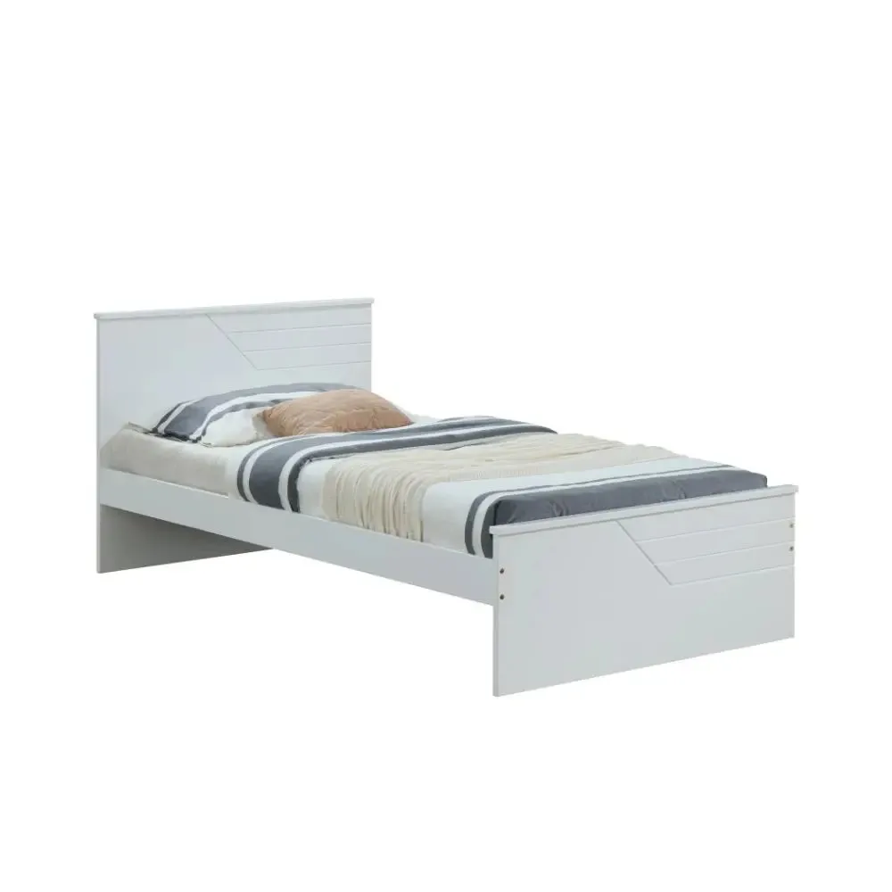 Malcolm Twin Bed, White