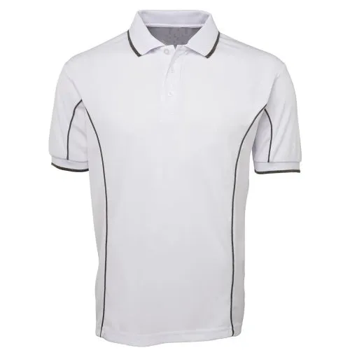 Malcom Side Stripe Polyester Polo Shirt