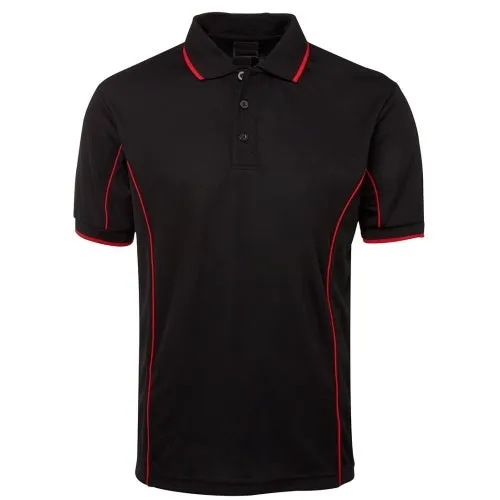 Malcom Side Stripe Polyester Polo Shirt