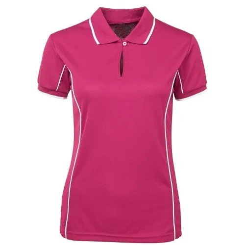 Malcom Side Stripe Polyester Polo Shirt