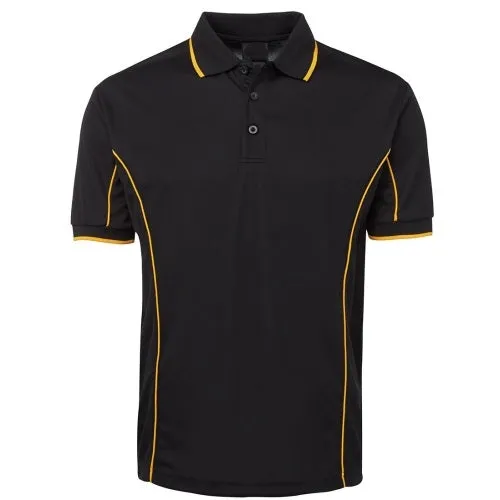 Malcom Side Stripe Polyester Polo Shirt