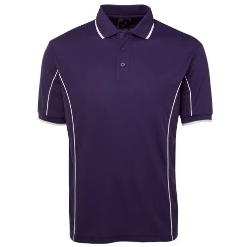 Malcom Side Stripe Polyester Polo Shirt