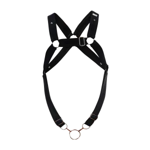 Male Basics Dngeon Leather Cross Penis Ring Harness Animal Mamba One Size