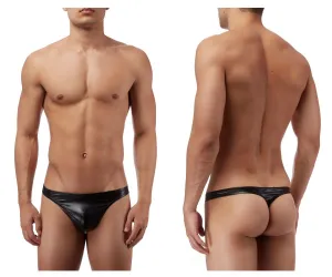 Male Power 440003 Liquid Onyx Classic Thong Color Black