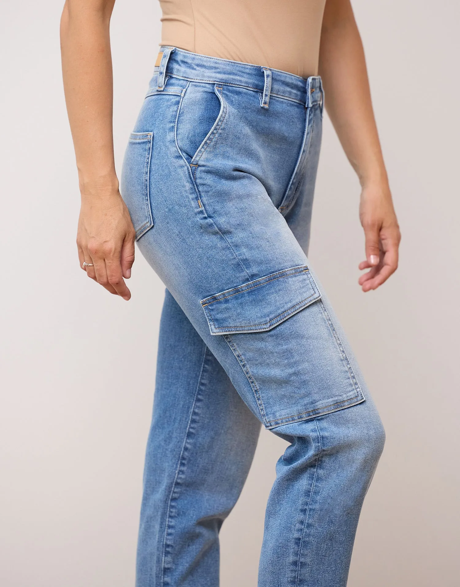 MALIA RELAXED JEANS / BLUE BELL