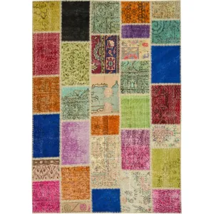 Malia - Vintage Turkish Patchwork Rug