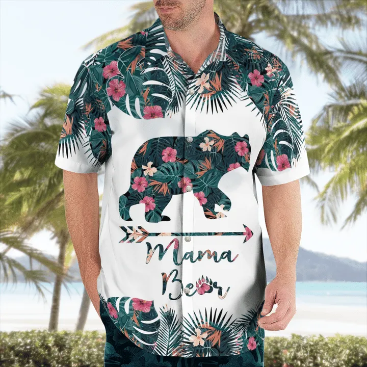 Mama Beer Hawaiian Shirt, Mother Hawaii shirt, Mom shirt, Gift for Mom