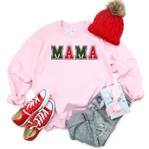 Mama Green and Red Bold |Sweatshirt