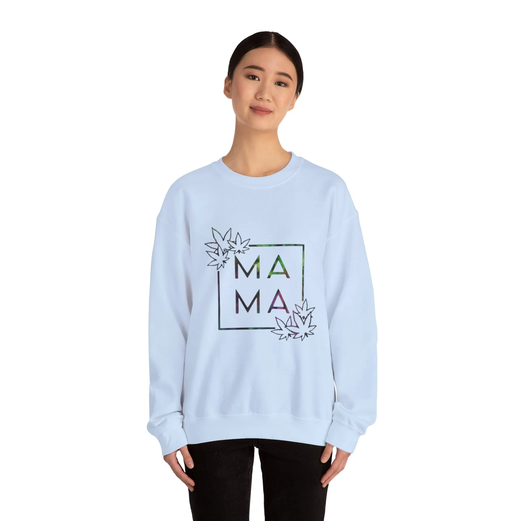 MAMA stoner Unisex Heavy Blend™ Crewneck Sweatshirt