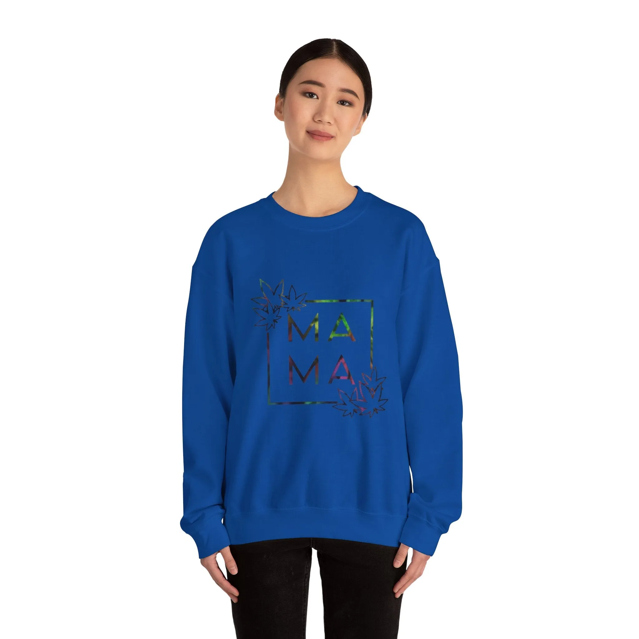 MAMA stoner Unisex Heavy Blend™ Crewneck Sweatshirt