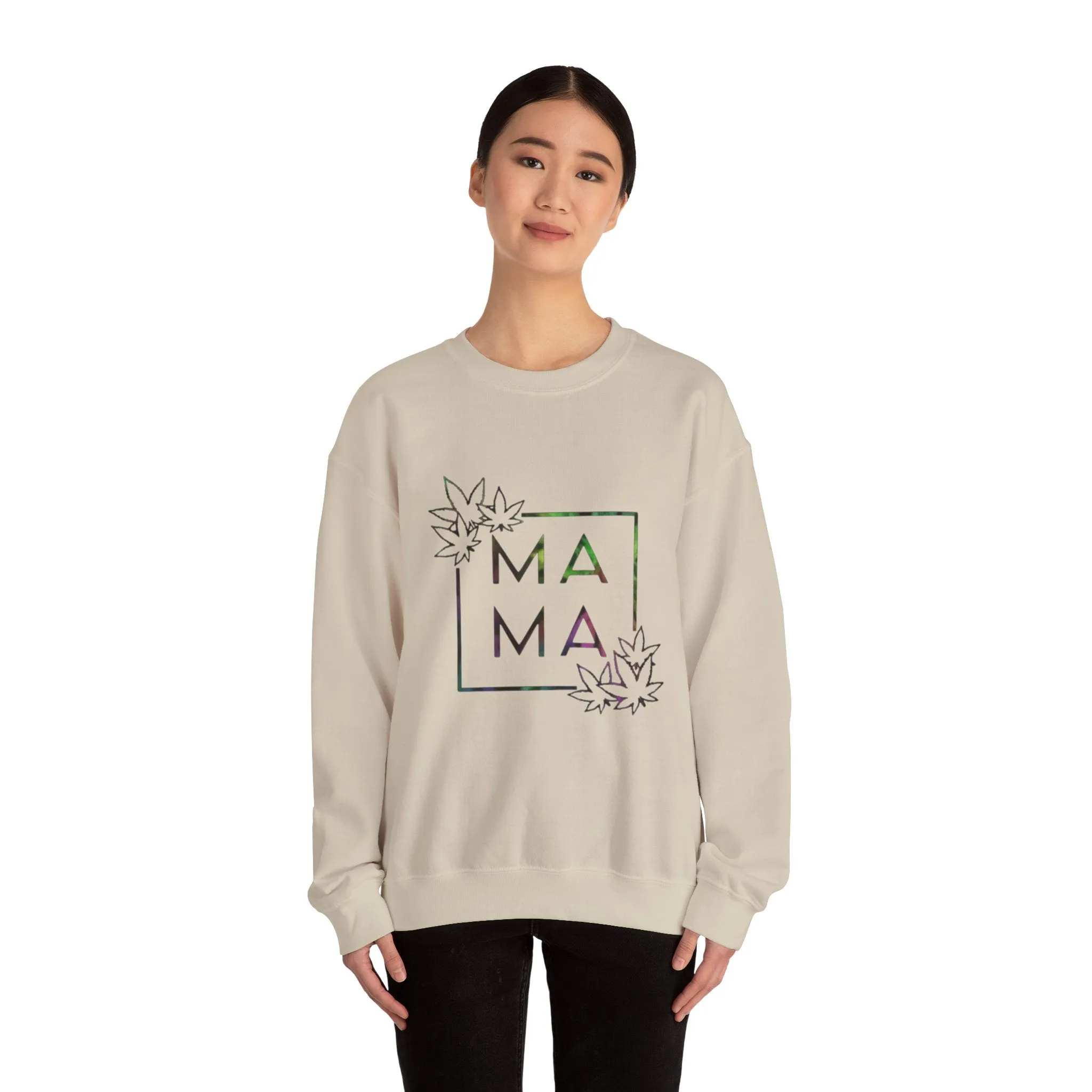 MAMA stoner Unisex Heavy Blend™ Crewneck Sweatshirt