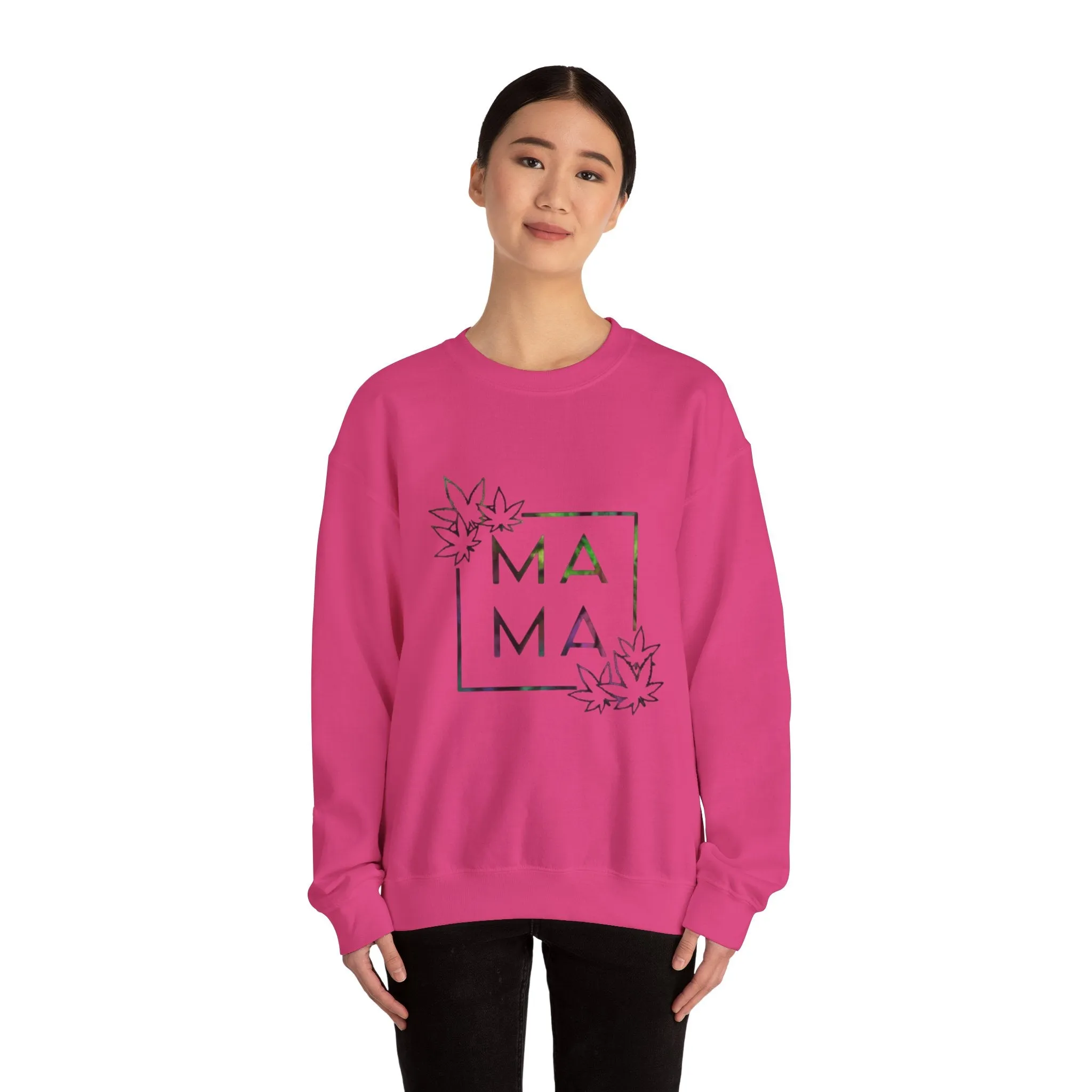 MAMA stoner Unisex Heavy Blend™ Crewneck Sweatshirt