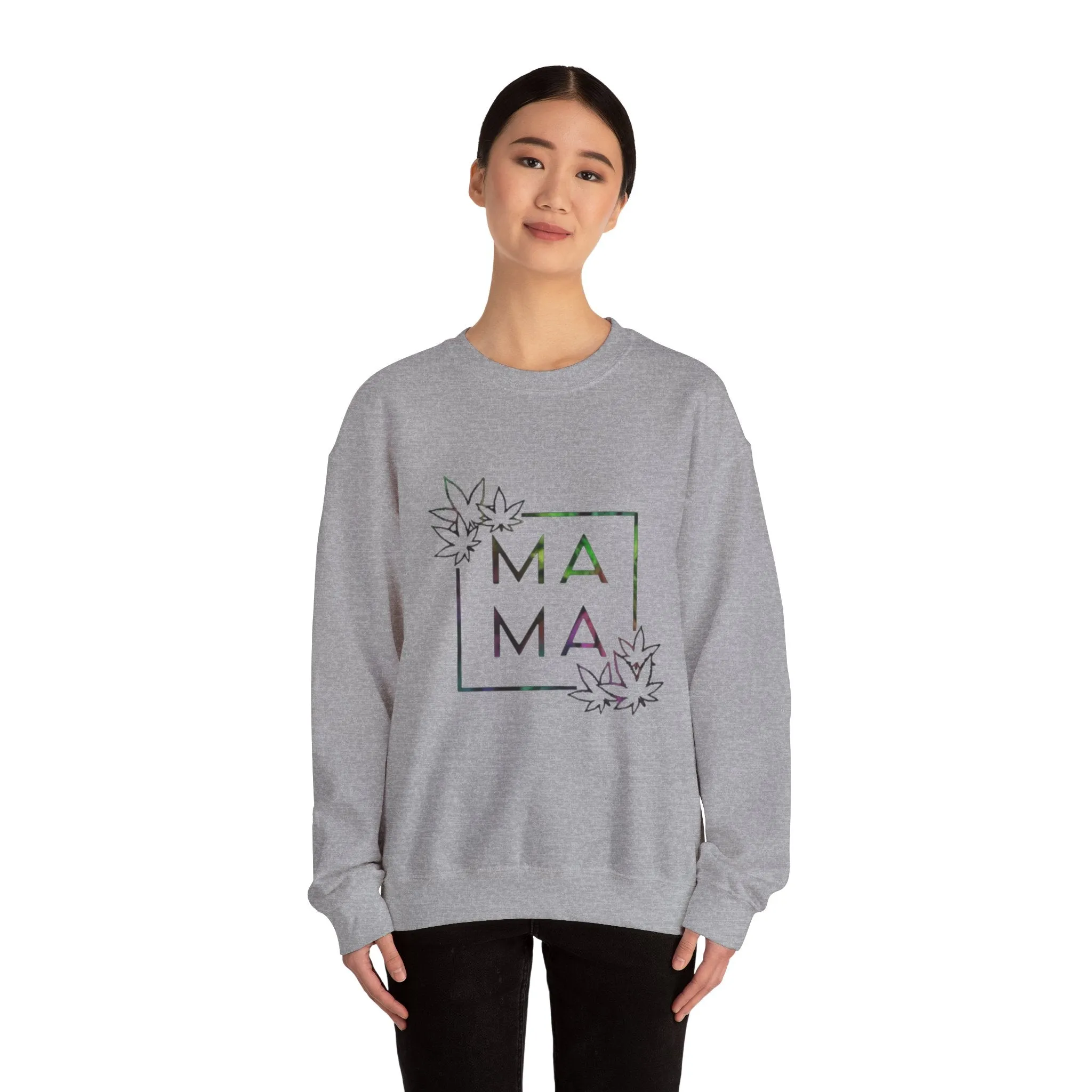 MAMA stoner Unisex Heavy Blend™ Crewneck Sweatshirt