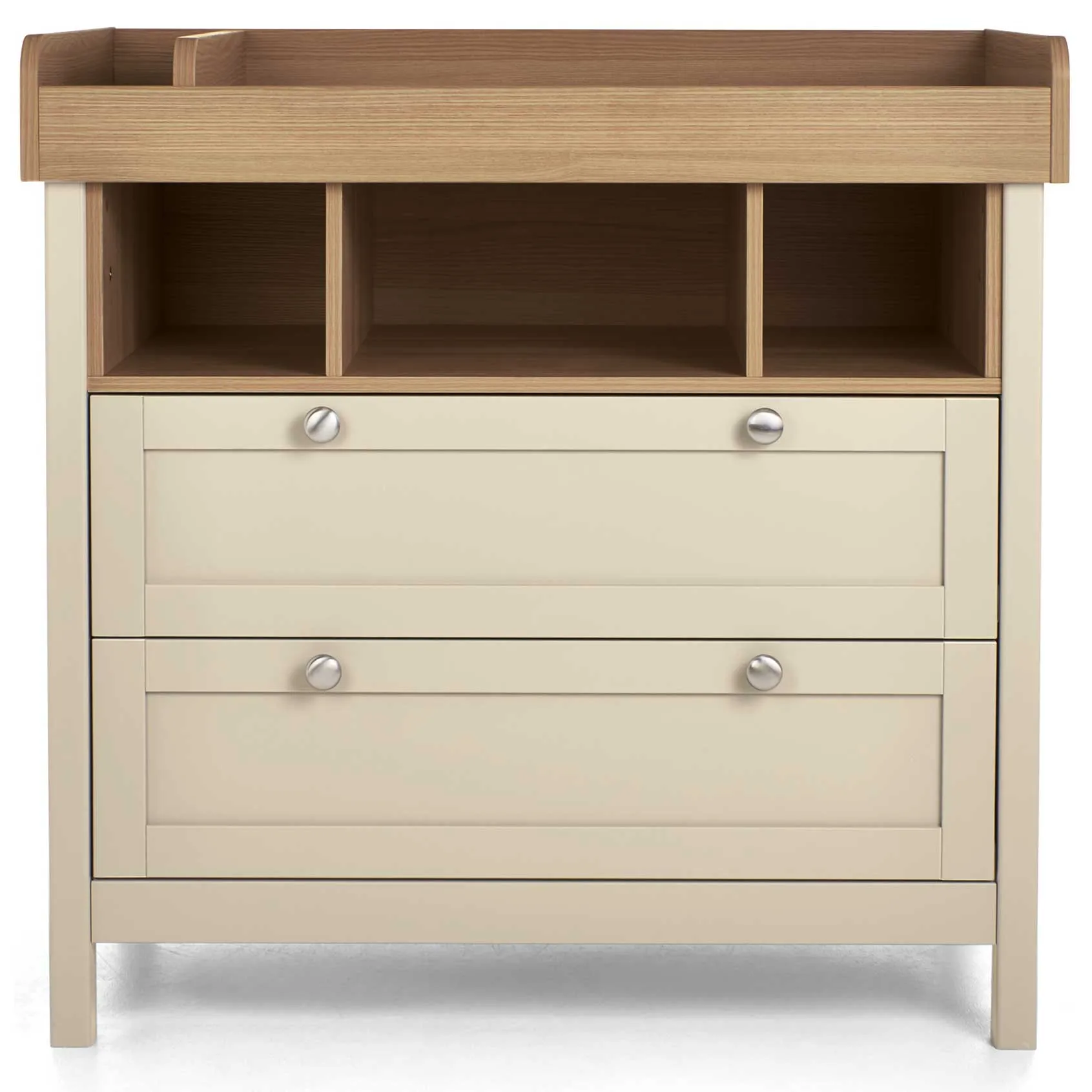 Mamas & Papas Harwell 2 Piece Cotbed & Dresser Roomset Cashmere