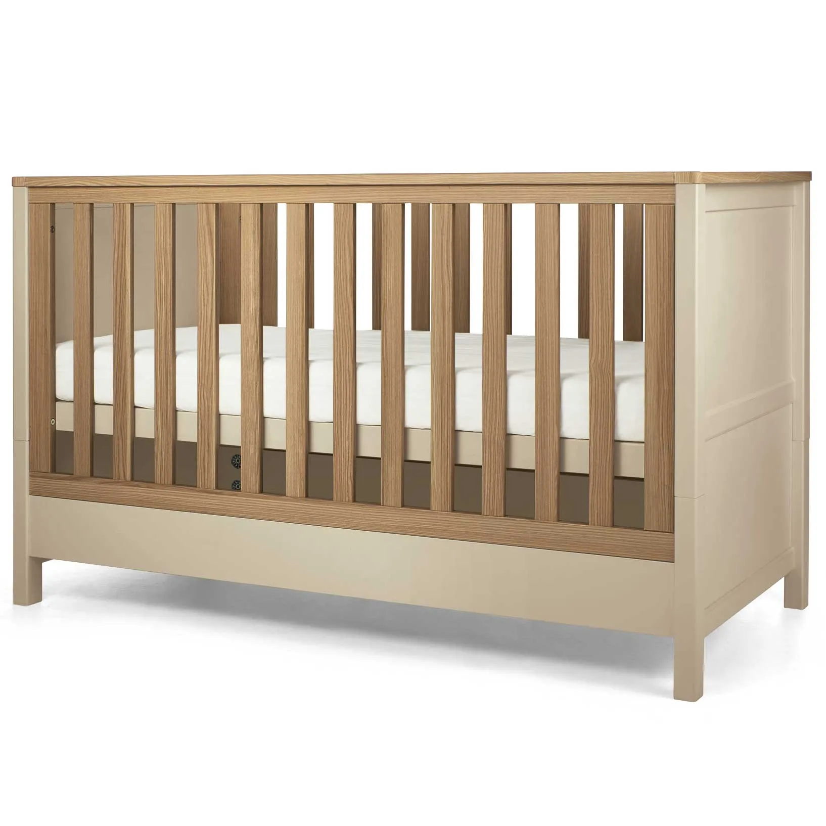 Mamas & Papas Harwell 2 Piece Cotbed & Dresser Roomset Cashmere