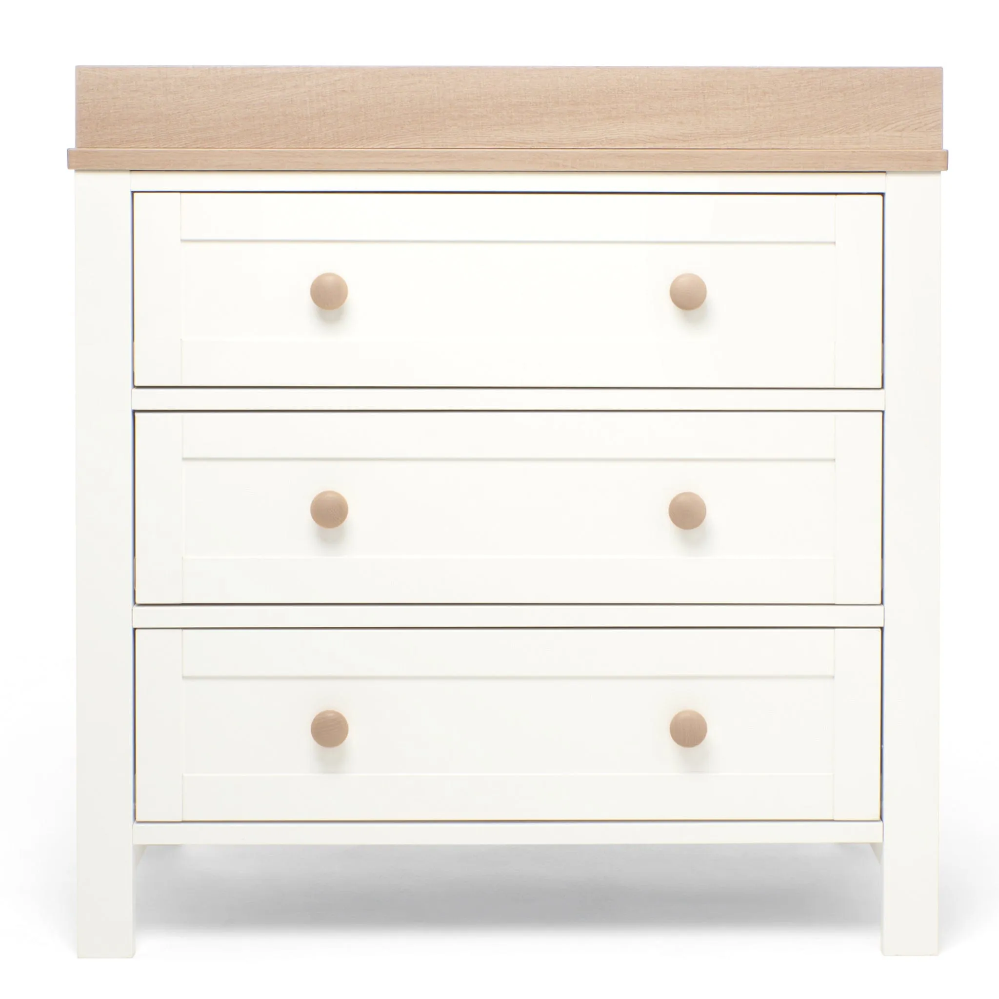 Mamas & Papas Wedmore 2 Piece Cotbed Set in White/Natural